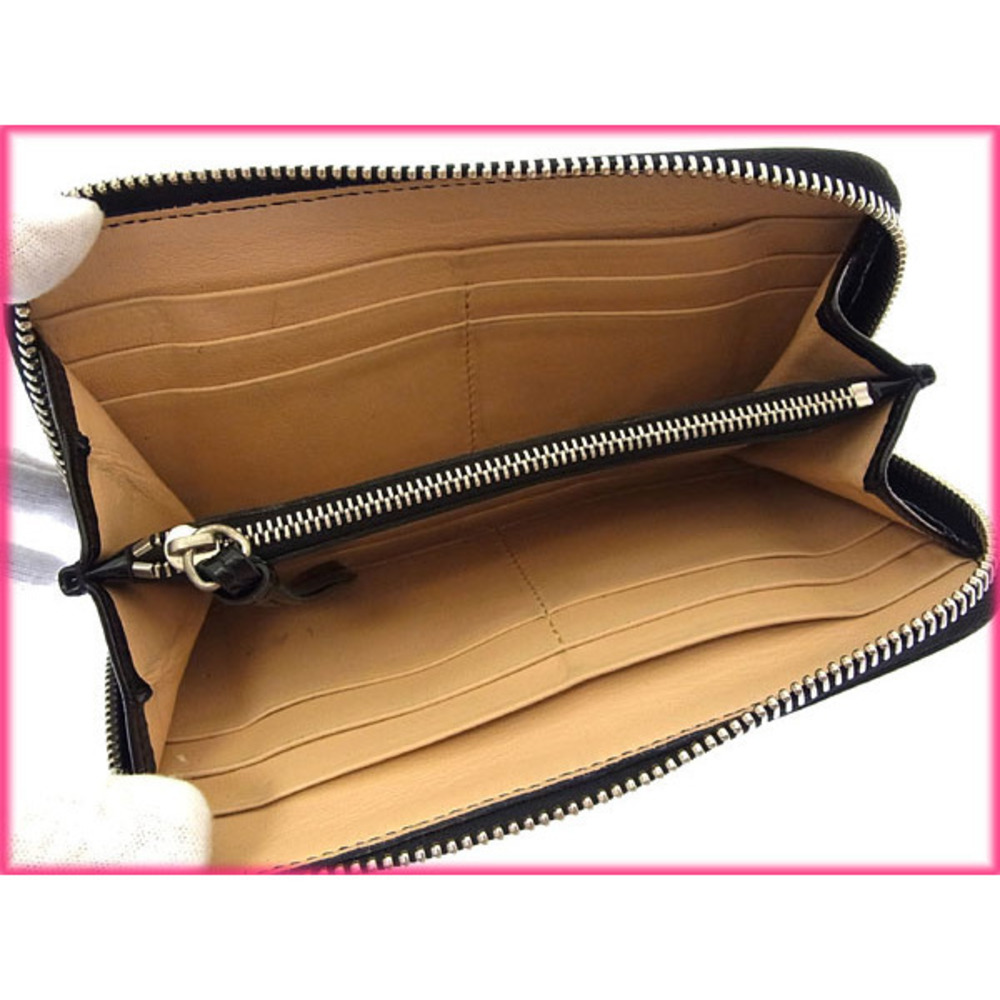 Chloe Wallet Black Battington key long - Picture 4 of 6